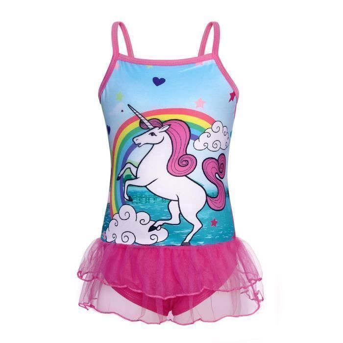 Maillot de bain online licorne fille 8 ans