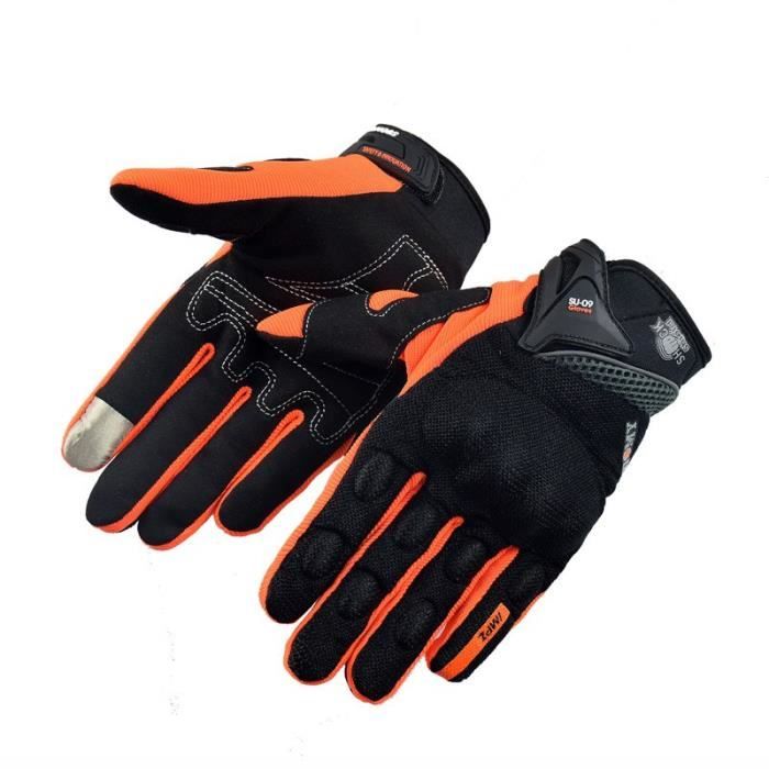 Gants Moto & Outdoor WTACTFUL Complets – Protection Renforcée, Écran Tactile, Respirants, Pour Moto, Vélo, Équitation, Randonnée, Travail (Noir/Vert/Marron)