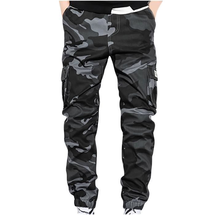 CAMOUFLAGE Pantalon Homme La Mode Taille Et Poi... - Prêt-à