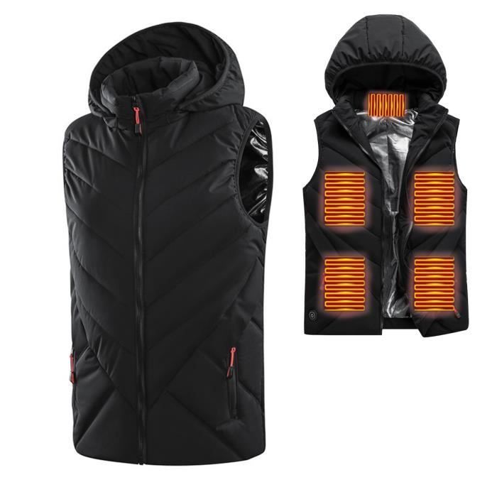 Manteau chauffant avec batterie best sale