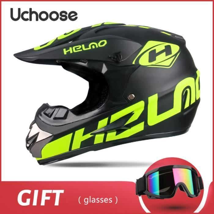 Lunettes De Moto Pour Enfants Sécurité Professionnelle Coupe-Vent Antichoc Mousse Pad Lunettes De Moto Léger Extérieur Cyclisme Ski Dirt Bike Lunettes (Le Noir