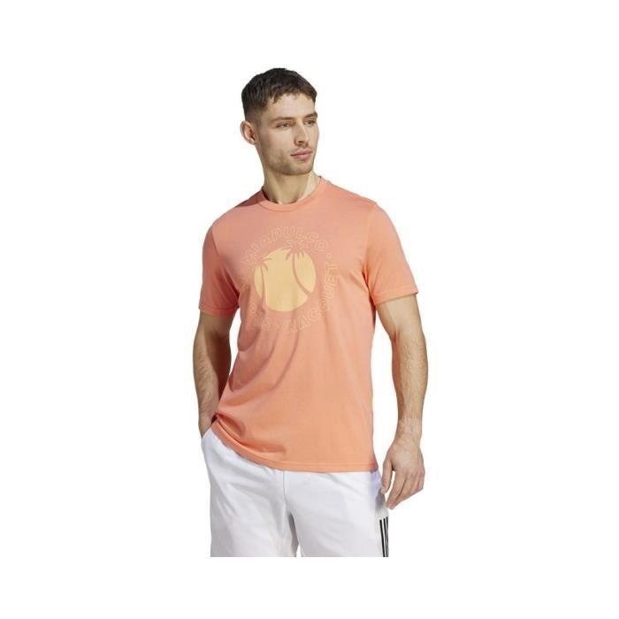 Tee shirt outlet adidas rose homme