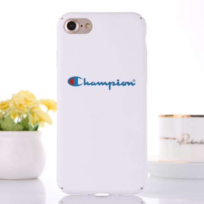 fell Tram Mediate Champion Coque Apple iPhone 6 Plus 6s Plus - Blanc - Cdiscount Téléphonie