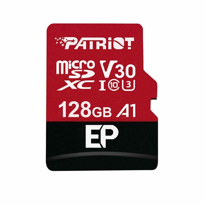 Carte mémoire flash PATRIOT PEF128GEP31MCX - 128 Go - MicroSDXC Classe 10
