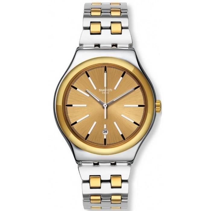 Montre - Swatch - YWS421G - Quartz - Analogique - Acier Doré Montre - Swatch - YWS421G - Quartz - Analogique - Acier Doré
