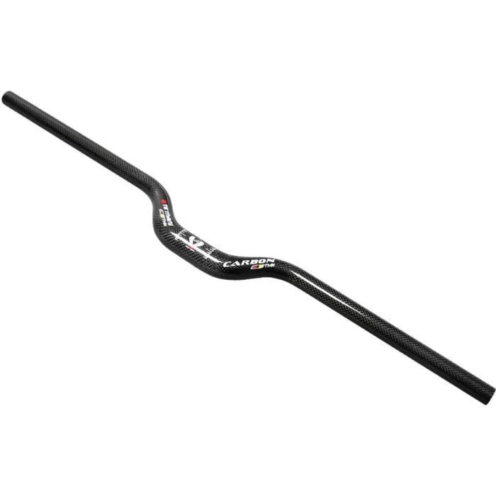 Guidon Vélo Route Carbone Complet - Cintre Plongeur 31,8mm, Longueur 380-440mm, Neuf