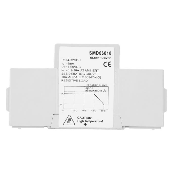 Module Relais SSR 4 Voies DOLLATEK - Bas Niveau Déclenchement 5V - Pour Arduino/Raspberry