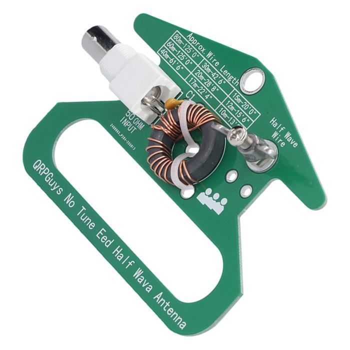 Balun PCB 49:1 Pour Ondes Courtes - Transformateur 100W, Fréquences 5-35 MHz, Installation Facile