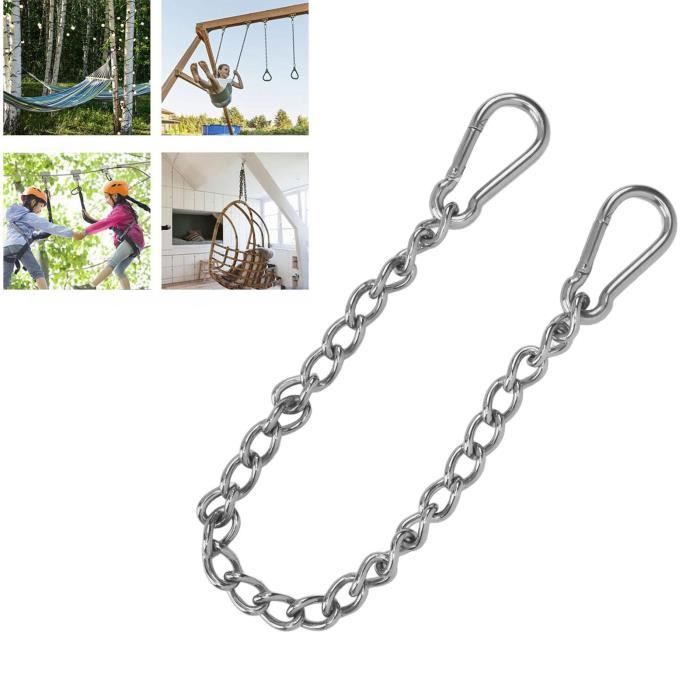 Chaîne D'extension Pour Sac à Main - 15 Cm En Aluminium Poli Noir - 2 Fermoirs Inclus - 5