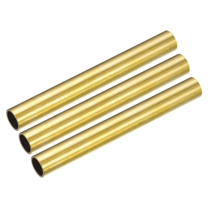 Tube En Laiton H62 Capillaire - Diamètre 2-100mm, Longueur 200mm, épaisseur Variée