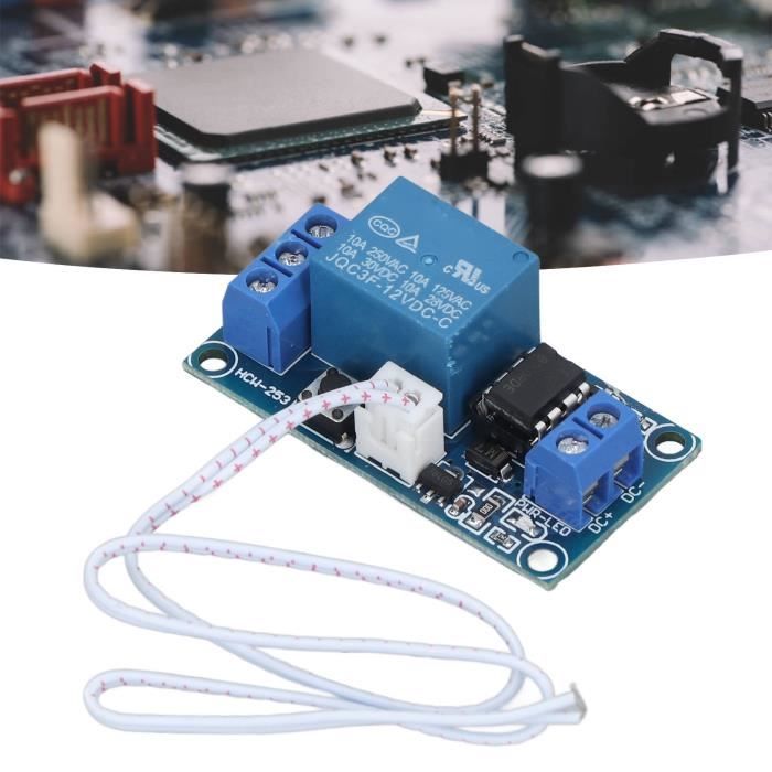 Module Relais Photosensible 5V – Pour Automatisation éclairage (lampadaire, Etc.) – Réglable Par Potentiomètre, Sortie 10A Max - 8