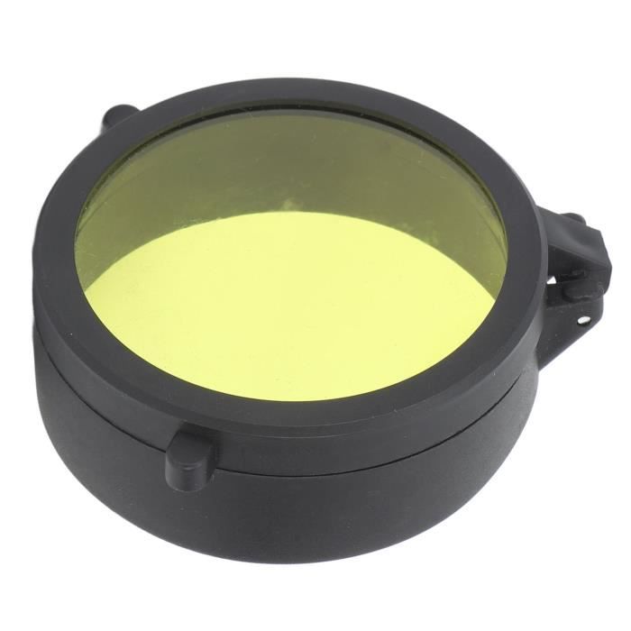 Bouchons De Protection Pour Objectif - Pour Lunettes De Visée, Télescopes, Monoculaires (couleur Jaune/noir)
