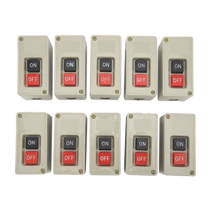Interrupteur Magnétique Triphasé CK31 7 Broches 400V – Autobloquant Pour Machine De Découpe Métal – Démarrage Robuste Et Fiable