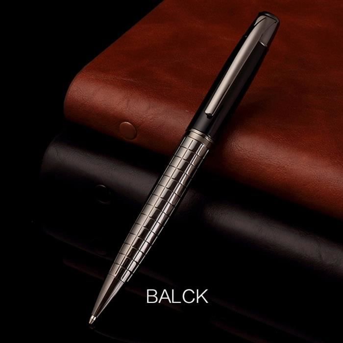 Stylo à Bille Executive Torsadé Fait Main DanbarPens - Acrylique Coulé Main, Finition Satin