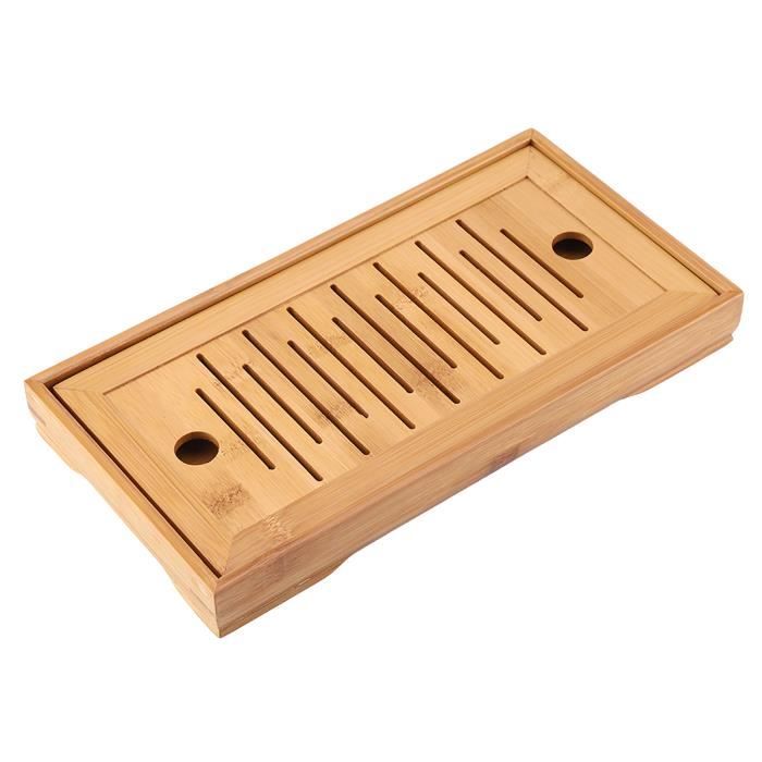 YOSOO 2 in 1 Removable Bamboo Tea Tray, Tea Tray, Office Use for Home ...