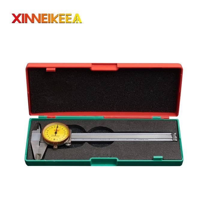 Pied à Coulisse En Acier Inoxydable 0-50 Mm - Outil De Mesure Précise - Portable - Pour Bijoux, Bricolage - Avec Sac
