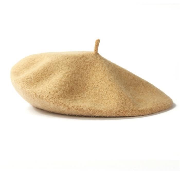 Light brown-Taille unique -Casquette