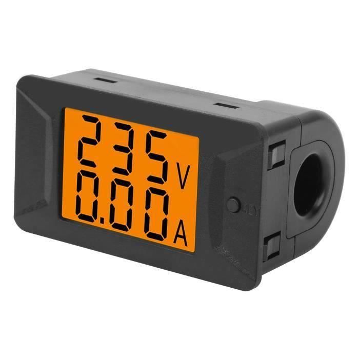 Testeur Voltmètre Ampèremètre Numérique LED Double Affichage - Mesure 10/50/100A, Neuf Avec Shunt