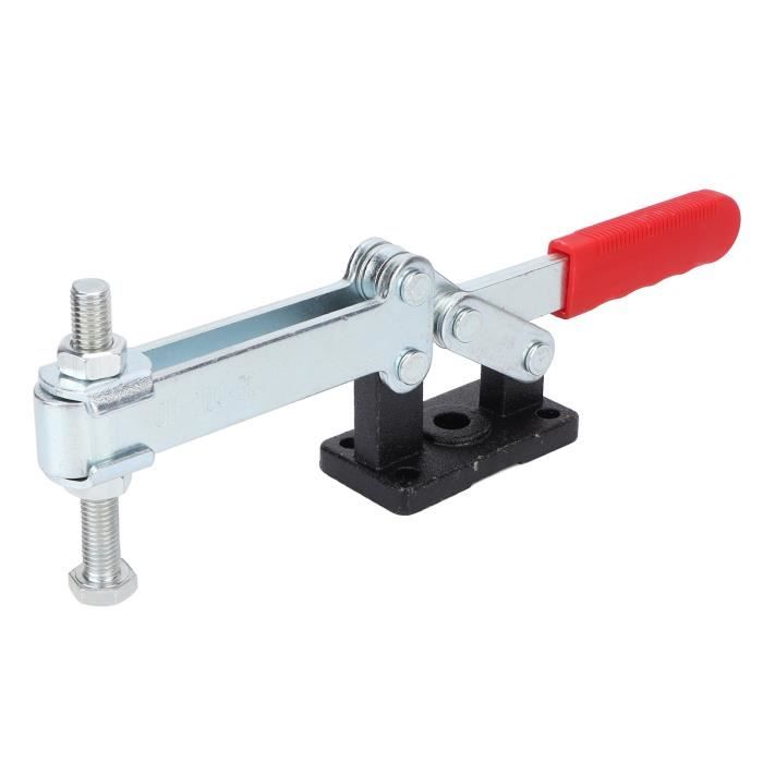 Lot De 4 Pinces à Genouillère Horizontale GH-201-B - Déverrouillage Rapide Pour Atelier