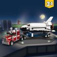 Jeu de construction LEGO Creator - Le transporteur de navette - 31091 - Mixte - 7 ans et plus-1