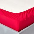 Drap-Housse 100% Coton Égyptien 200 Fils - 160x200 Cm - Noir - Homescapes