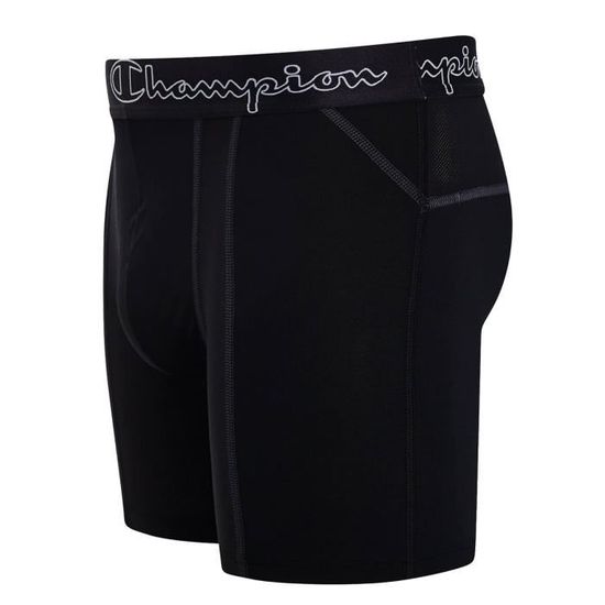 Boxer Homme respirant Long Cool Air CHAMP 1 Y0AAX AIRLONG 03 Noir Cdiscount Pret a Porter