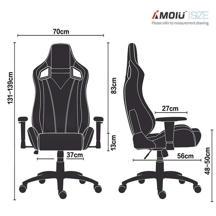 Amoiu racing sales gaming chair