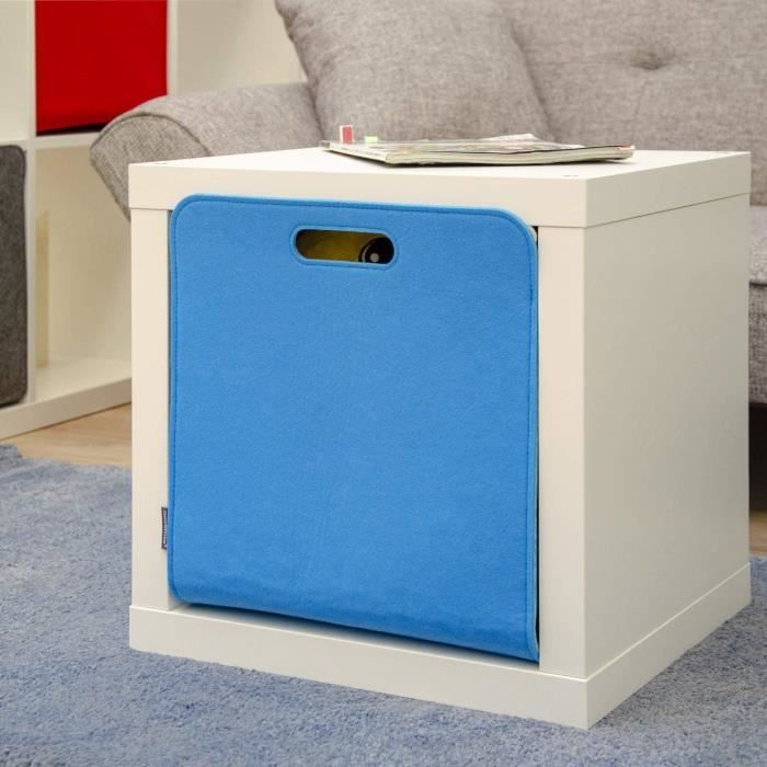 Boîte De Rangement STEMO Bleue – 300x120x95 Mm, PP, Fabriquée En Suède