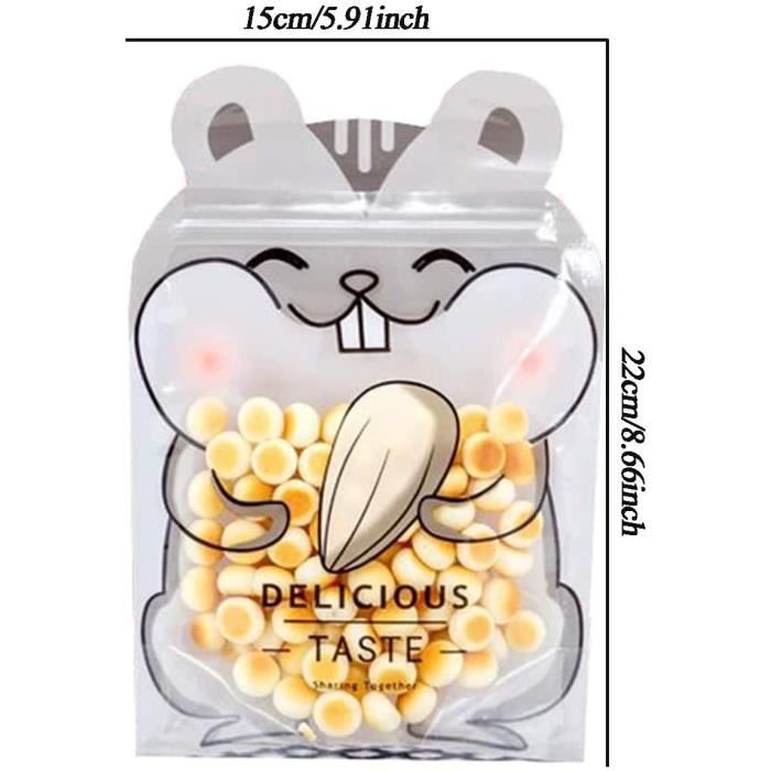 Sachet sales refermable alimentaire