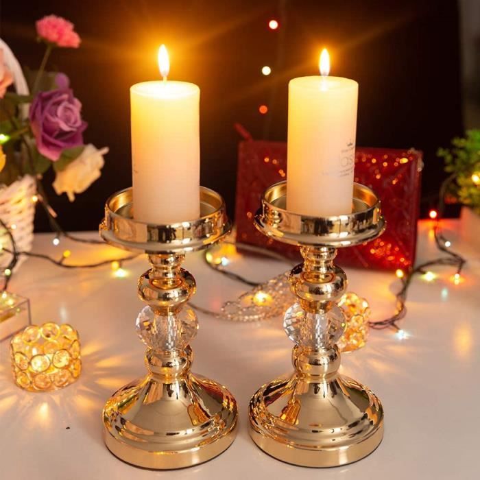 S'offrir des bougies et des bougeoirs pour votre mariage