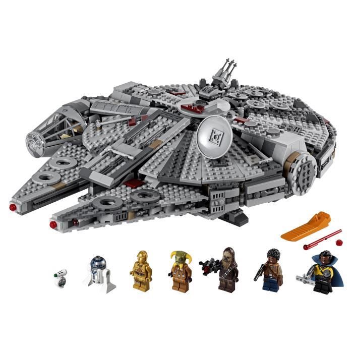 Star Wars : coup de blaster sur le prix du Faucon Millenium LEGO