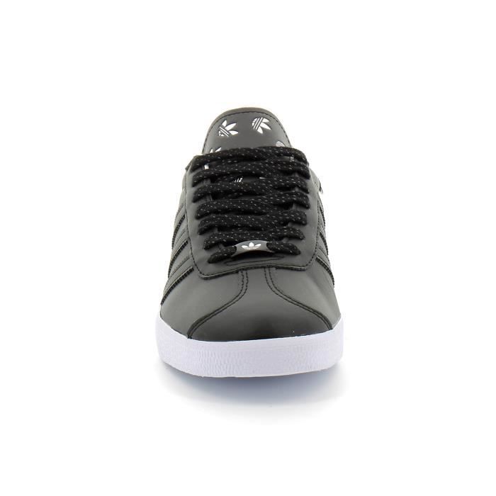 Gazelle noir cuir homme store