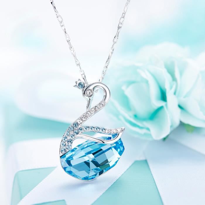 Collier femme 2020 nouveau pendentif en cristal cha ne de la