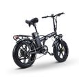 BURCHDA R8 vélo électrique pliant 48V 20Ah batterie au Lithium 4.0 pouces gros pneu grand siège neige vélo à assistance électrique-2