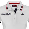Polo Blanc Robe di Kappa x AS Monaco - Femme - 2XL - 100% coton-2
