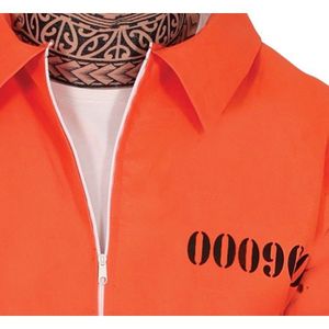 Costume De Prisonnier Orange Costume Prisonnier Orange Homme/femme