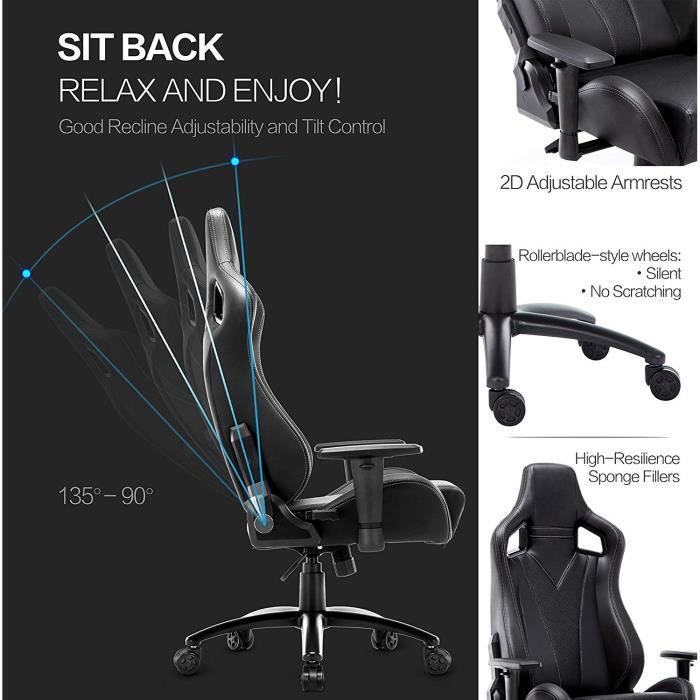 Amoiu racing gaming chair clearance