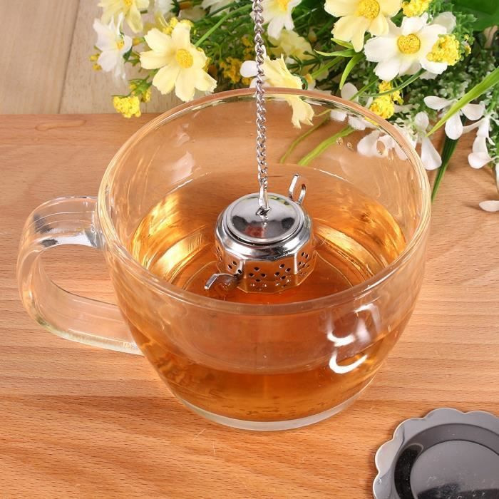 Support de sachet de thé, passoire à thé, infusion de support de thé en  vrac, infusion de thé, maison de thé pour le bureau d HB031