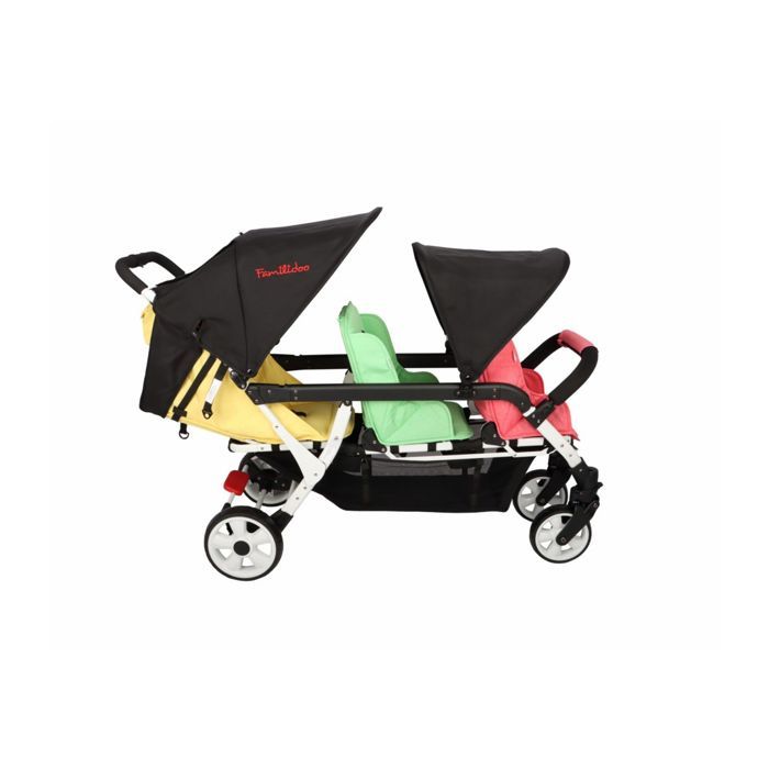 Familidoo Poussette Canne Quadruple Childhome Poussette Pour