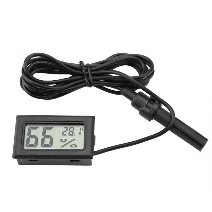 Thermomètre Hygromètre Numérique LCD - Moniteur D'humidité Et Température Pour Maison, Bureau, Incubateur