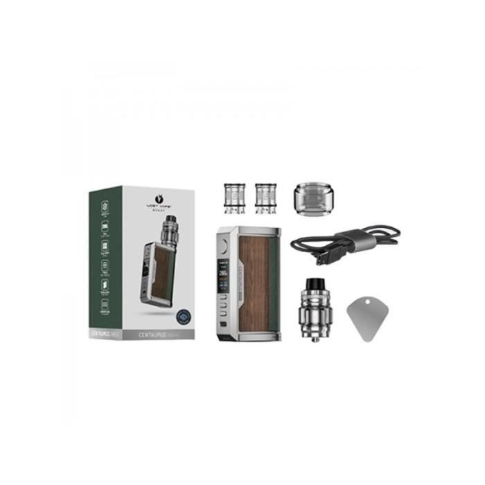 smoke and vape lyon LOST VAPE - Kit Centaurus Q200 200W - (Gold Teak Wood)