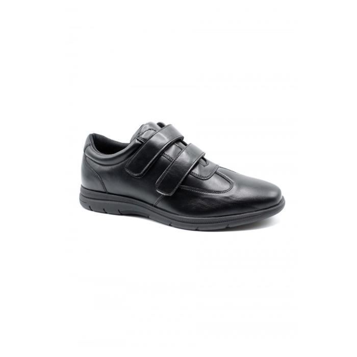 Chaussures de ville Homme Noir Talon 2 5 cm Lacets Bout