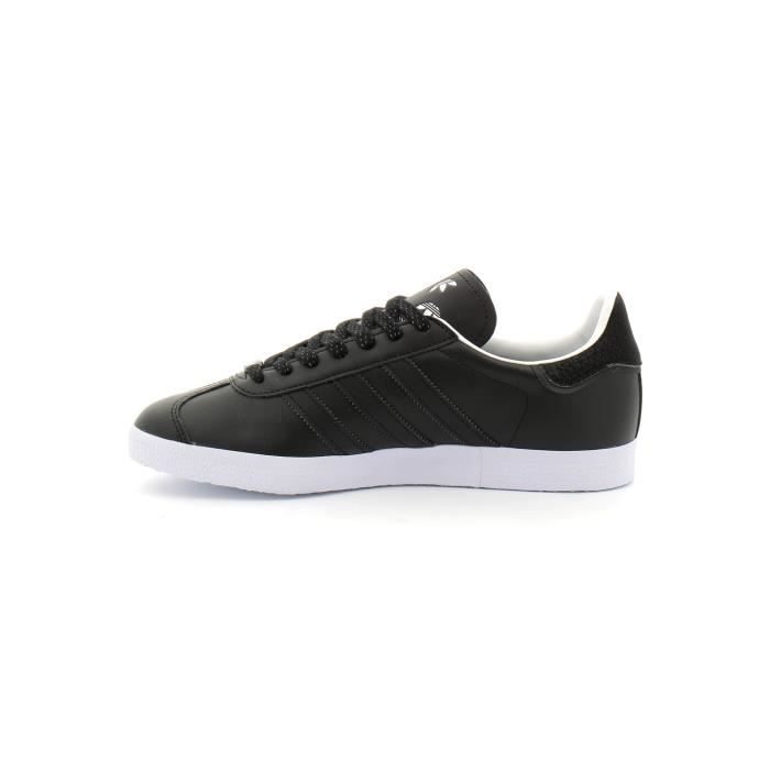 Gazelle noir cuir homme store