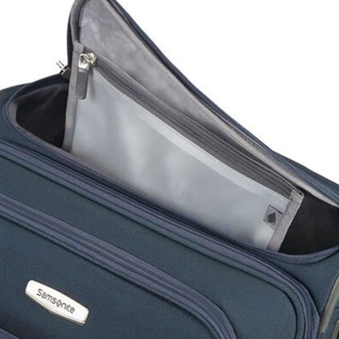 VALISE SOUPLE SPARK SNG cabine 55 cm Noir - Eugenebernard