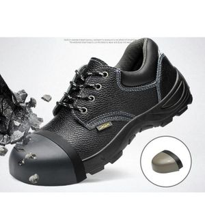 Chaussures De Sécurité Femme Sans Lacet - Baskets Légères à Enfiler Avec Embout Acier Et Coussin Confort, Compensées Basses