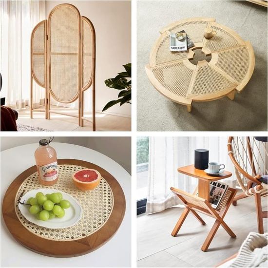 Rouleau de Cannage en Rotin Naturel 35cm x 1m - Sangle pour