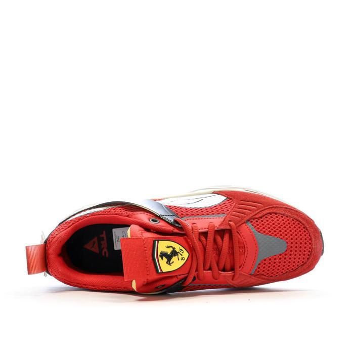 Red Puma Basket Rouge Homme Puma Rouge Baskets Puma Ferrari Homme