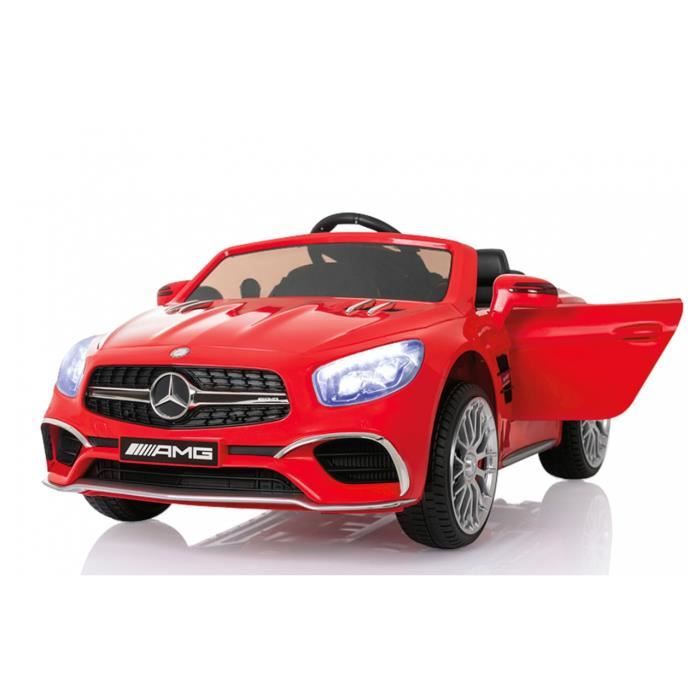Porteur Mercedes AMG SL 65 rouge 12V Cdiscount Jeux Jouets