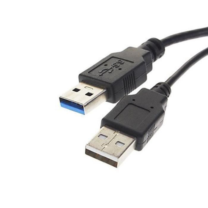 Câble adaptateur USB 3.0 vers SATA III pour HDD/SSD SATA 2,5 avec