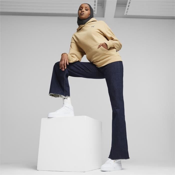 Sweatshirt capuche femme Puma Better Essentials FL sand dune